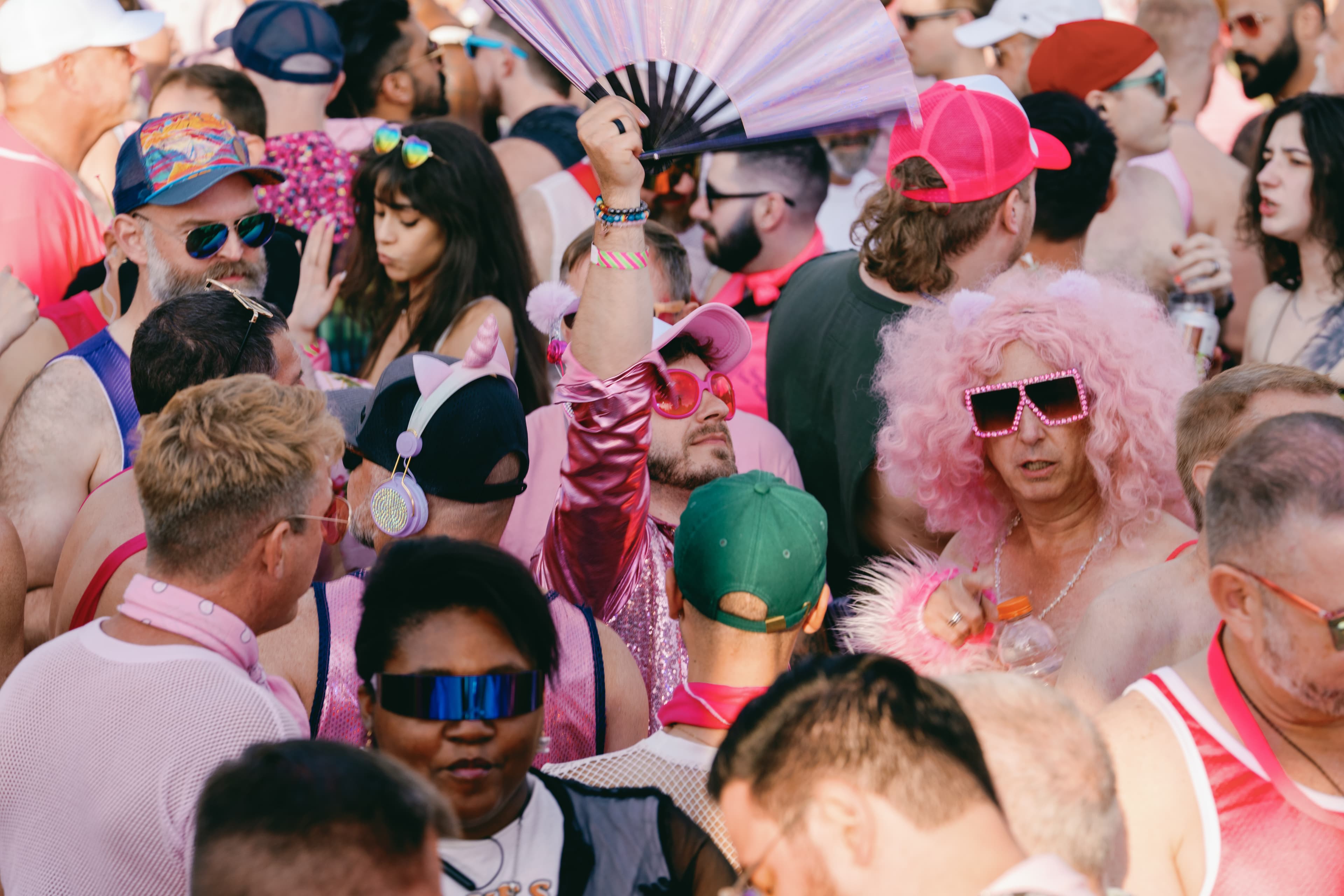 Dancers at The Pink Party